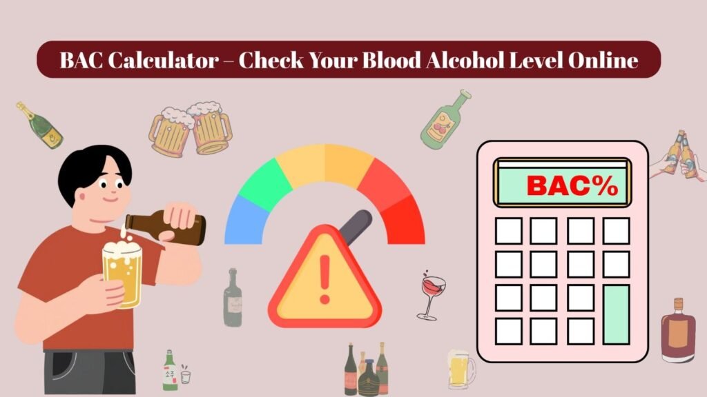BAC Calculator (Blood alcohol calculator )
